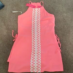 Lilly Pulitzer pearl romper in coral, size 0 - never worn!